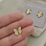 Butterfly Earring Set